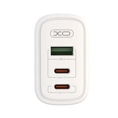 XO Adaptér 3xUSB 230V/5V-20V 2xUSBC+USBA XO CE04 65W