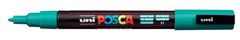 UNI Akrylový popisovač "Posca PC-3M", smaragdová, 0,9-1,3 mm, PC-3M EMERALD GREEN(E)