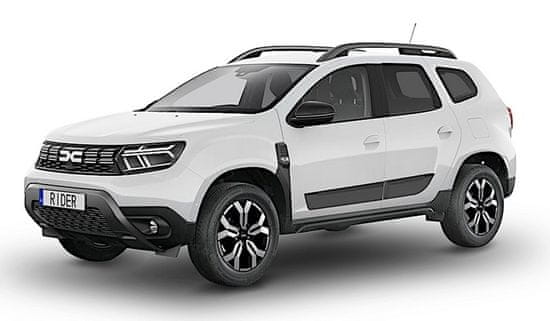 Rider Ochranné lišty bočných dverí, Dacia Duster, 2017- ,