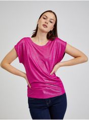 Orsay Tmavo ružové dámske tričko ORSAY M