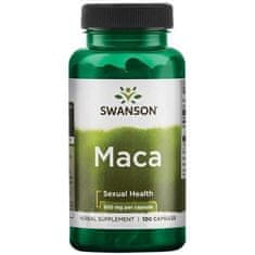 Swanson Maca (řeřicha peruánská), 500 mg, 100 kapslí