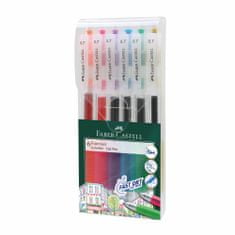 Faber-Castell Gélové pero Fast Gel 0.7 set 6 farieb