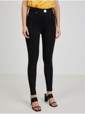 Orsay Čierne dámske skinny fit nohavice ORSAY XS