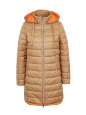 Orsay Světle hnědý dámský zimní prošívaný kabát 38