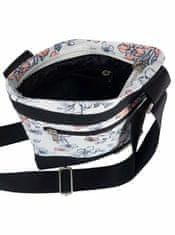 MEATFLY Dámska crossbody kabelka Dixie Blossom White