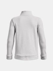 Under Armour Mikina UA Armour Fleece 1/4 Zip-GRY S