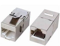 PremiumCord Prepojka RJ45 CAT6 8/8 STP, vhodná do patch panelu namiesto keystone