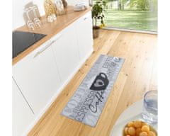 Hanse Home Behúň Cook & Clean 105729 Grey Black White 50x150