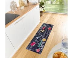 Hanse Home Behúň Cook & Clean 105730 Black Multicolored 50x150