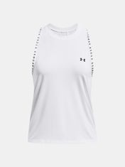 Under Armour Tielko Knockout Novelty Tank-WHT L