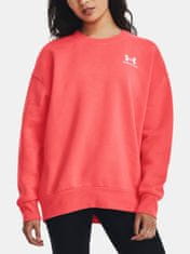 Under Armour Mikina Essential Flc OS Crew-RED M