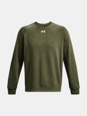 Under Armour Mikina UA Rival Fleece Crew-GRN XXL