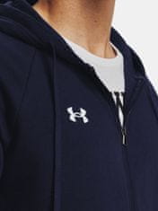 Under Armour Mikina UA Rival Fleece FZ Hoodie-BLU XXXL