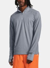 Under Armour Tričko QUALIFIER RUN 1/4 ZIP-GRY S