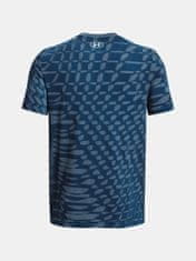 Under Armour Tričko UA Seamless Ripple SS-BLU M