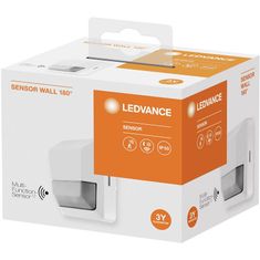 LEDVANCE Senzor PIR 180° nástenný biely LEDVANCE SENSOR WALL 180DEG IP55