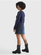 Tommy Jeans Tričká s dlhým rukávom pre ženy Tommy Jeans - tmavomodrá XS