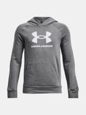 Under Armour Mikina UA Rival Fleece BL Hoodie-GRY XS