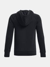 Under Armour Mikina UA Rival Fleece FZ Hoodie-BLK XS