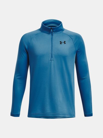 Under Armour Tričko UA Tech 2.0 1/2 Zip-BLU