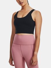 Under Armour Tielko Meridian Fitted Crop Tank-BLK XXL