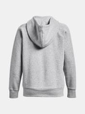 Under Armour Mikina UA Rival Fleece FZ Hoodie-GRY S