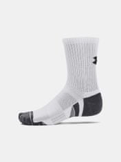 Under Armour Ponožky UA Performance Cotton 3p Mid-WHT XXL