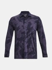 Under Armour Tričko UA Playoff Jacquard LS Polo-BLU M