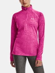 Under Armour Tričko Tech 1/2 Zip - Twist-PNK XS