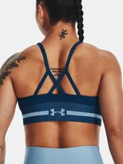 Under Armour Podprsenka UA Seamless Low Long Bra-BLU S