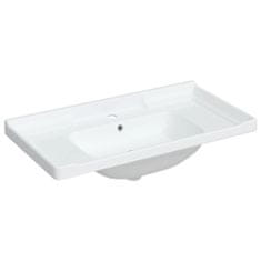Petromila vidaXL Kúpeľňové umývadlo biele 91,5x48x23 cm obdĺžnikové keramické