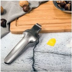 HOME & MARKER® Viacúčelový kovový luskáčik na orechy a rezanie gaštanov 2 v 1 | NUTCRACKER