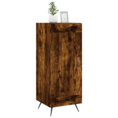 Petromila vidaXL Komoda dymový dub 34,5x34x90 cm spracované drevo