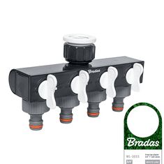 Bradas WHITE LINE rozdeľovač, 4-cestný ventil 1"-3/4" BR-WL-3033