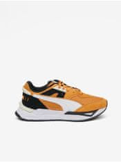 Puma Oranžové pánske tenisky so semišovými detailmi Puma Mirage Sport Remix 41