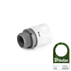 Bradas WHITE LINE rýchlospojka s vonkajším závitom 3/4" STANDARD