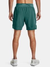 Under Armour Kraťasy Under Armour LAUNCH ELITE 2in1 7'' SHORT-GRN S