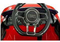Lean-toys Audi R8 Spyder Červené auto na batérie