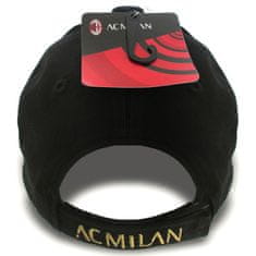 Fan-shop Kšiltovka AC MILAN Crest gold