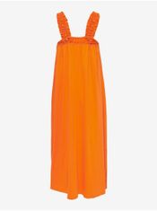 ONLY Oranžové dámske šaty ONLY May M