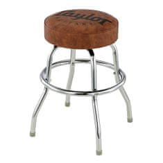 Taylor Bar Stool Brown 24", Height: 610mm, Cushion: 350mm diameter, 80mm deep, Weight: 2,0kg