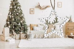 Tutumi Sada drevených vianočných ozdôb Renif 2 ks bielo-hnedá
