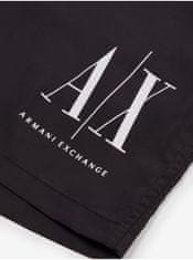 Armani Exchange Čierne pánske plavky Armani Exchange L