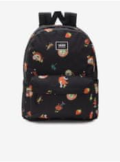 Vans Čierny pánsky vzorovaný batoh VANS WM OLD SKOOL H20 BACKPACK WMN UNI