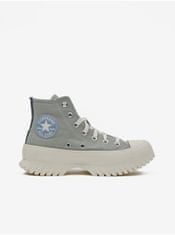 Converse Svetlozelené dámske členkové tenisky na platforme Converse Chuck Taylor All Star Lugged 2.0 40