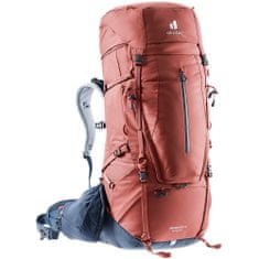 DEUTER Dámsky turistický batoh Deuter Aircontact X 70+15 SL redwood - ink 