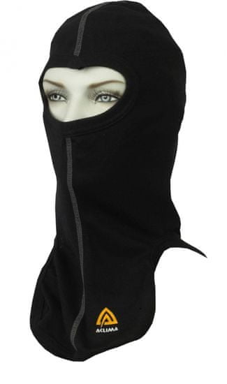 Aclima Kukla Aclima WarmWool Balaclava Unisex Jet Black