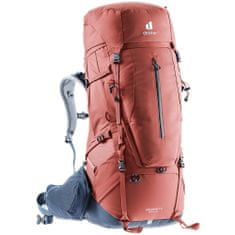 DEUTER Dámsky turistický batoh Deuter Aircontact X 60+15 SL redwood - ink