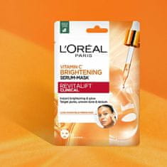 Loreal Paris Rozjasňujúca pleťová maska s vitamínom C (Brightening Serum-Mask)