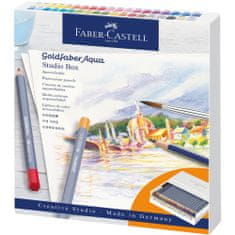 Faber-Castell Pastelky Goldfaber Aqua-set 38 farebné-studio box